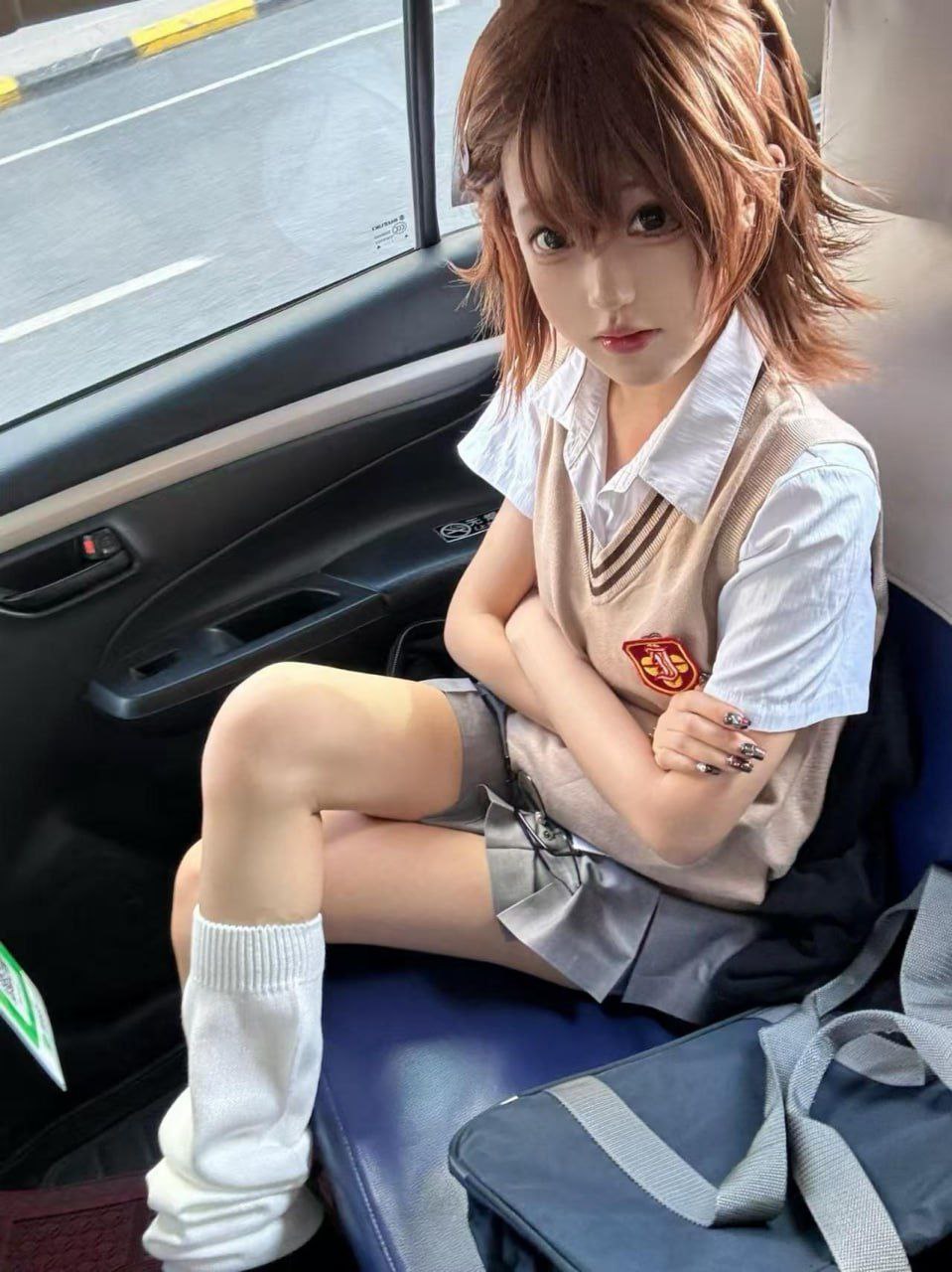 #吃瓜 高中生 给人发裸聊 全裸曝光 诱人的身姿 穿着性感的白腿袜黑丝袜  第6张